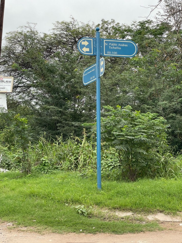 vendo lote de en rio ceballos a una cuadra de la ruta