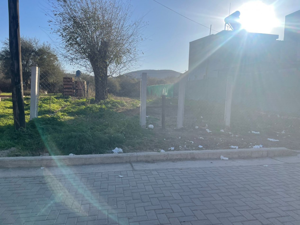 VENDEMOS LOTE DE 500 MTS EN VILLA SAN NICOLAS, CON SERVICIOS DE LUZ Y AGUA. PROXIMAMENTE DISPONIBLE GAS NATURAL. CALLE ADOQUINADA.